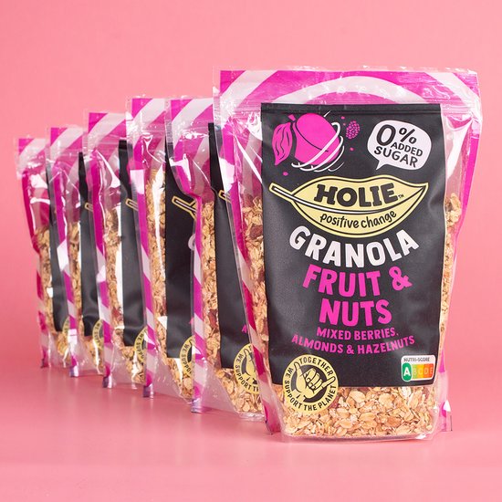 Holie Granola Fruit & Nuts 350g x6 bol