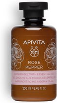 Apivita Rose Pepper Shower Gel
