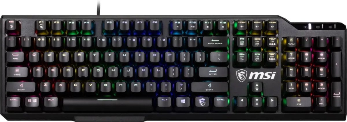 CLAVIER AZERTY GAMER USB MSI VIGOR GK60 CR