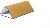 14,8cm - Gouden Acrylglas Houder / Standaard / Kaarthouder / Menukaarthouder - Type: PGG
