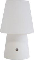 8 Seasons Design No.1 30RGB - Tafellamp oplaadbaar - Wit - 16 RGB kleuren - Led - Dimbaar - H30 cm