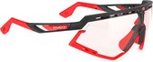Rudy Project Defender Bril, black matte/red fluo - impactx photochromic 2 red