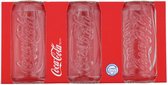 Verres Coca-Cola - 3 pièces - Forme canette - 350 ML