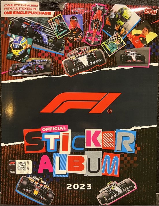 Topps Formule 1 Official Sticker Album 2023
