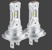 H7 Led lamp 6000 K wit licht -canbus -csp led chip -2 stuks -auto groot mistlicht 60W - 12V