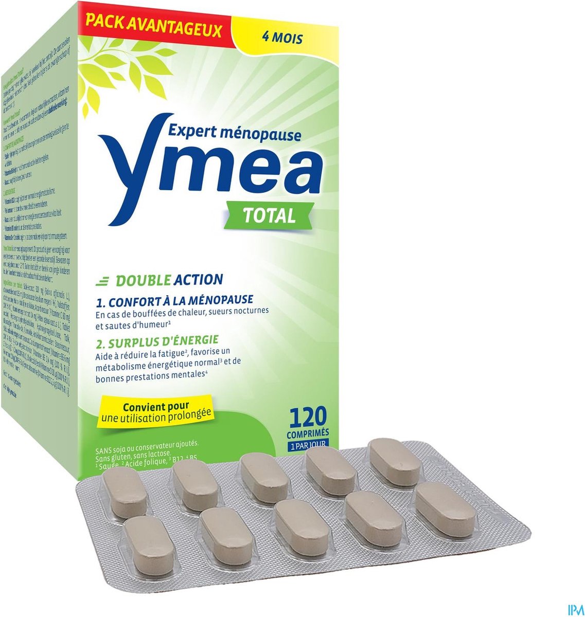 Goedkoopste Ymea Totaal Caps 120 - Natuurlijke ondersteuning bij overgangsklachten zonder soja of gluten