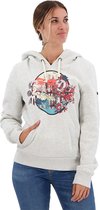 Superdry Japanese Vintge Logo Graphic Capuchon Grijs M Vrouw