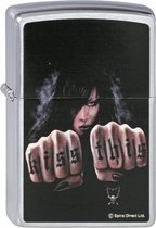 Aansteker Zippo Spiral Direct Collection Kiss This