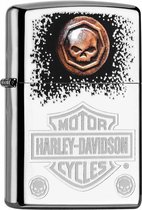 Aansteker Zippo Harley Davidson Skull