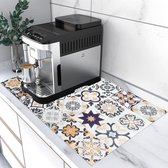 Tapis égouttoir vaisselle séchage rapide tapis de séchage pour vaisselle 60 x 40 cm cafetière tapis égouttoir tapis égouttoir tapis vaisselle pour cuisine