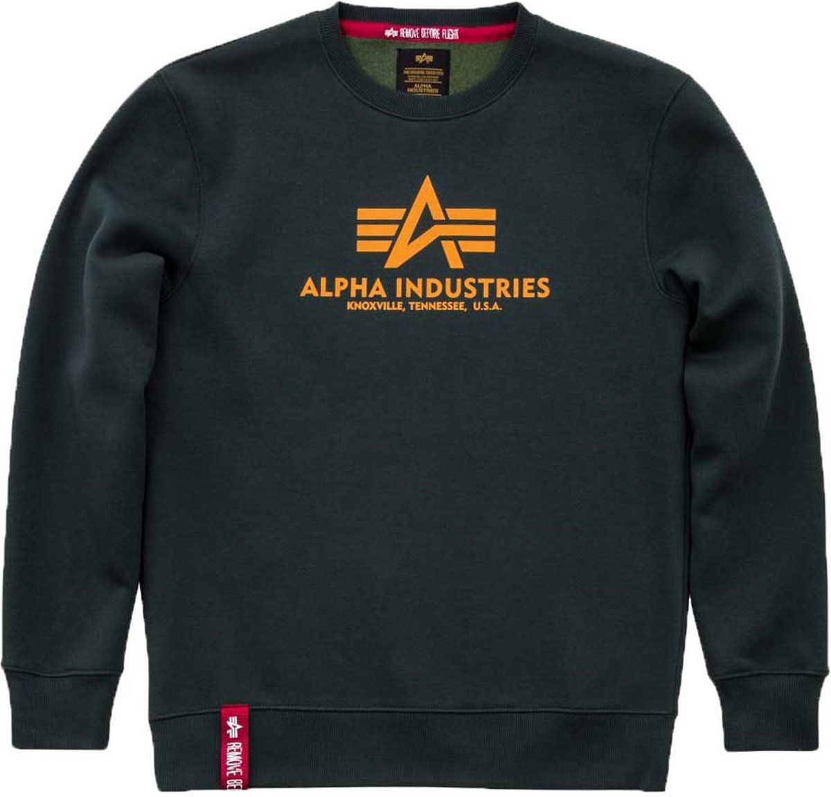 Alpha Industries Basic Sweater Hoodies / Sweatshirts Dark Petrol-M