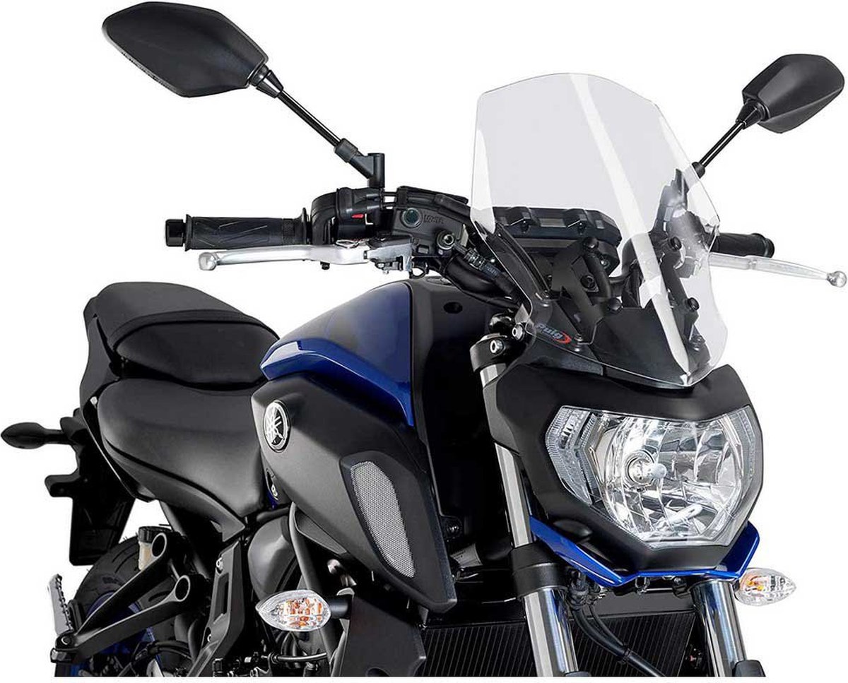 Puig Carenabris New Generation Touring Yamaha Mt-07 Voorruit Transparant