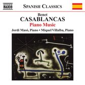Jordi Masó & Miquel Villalba - Casablancas: Piano Music (CD)