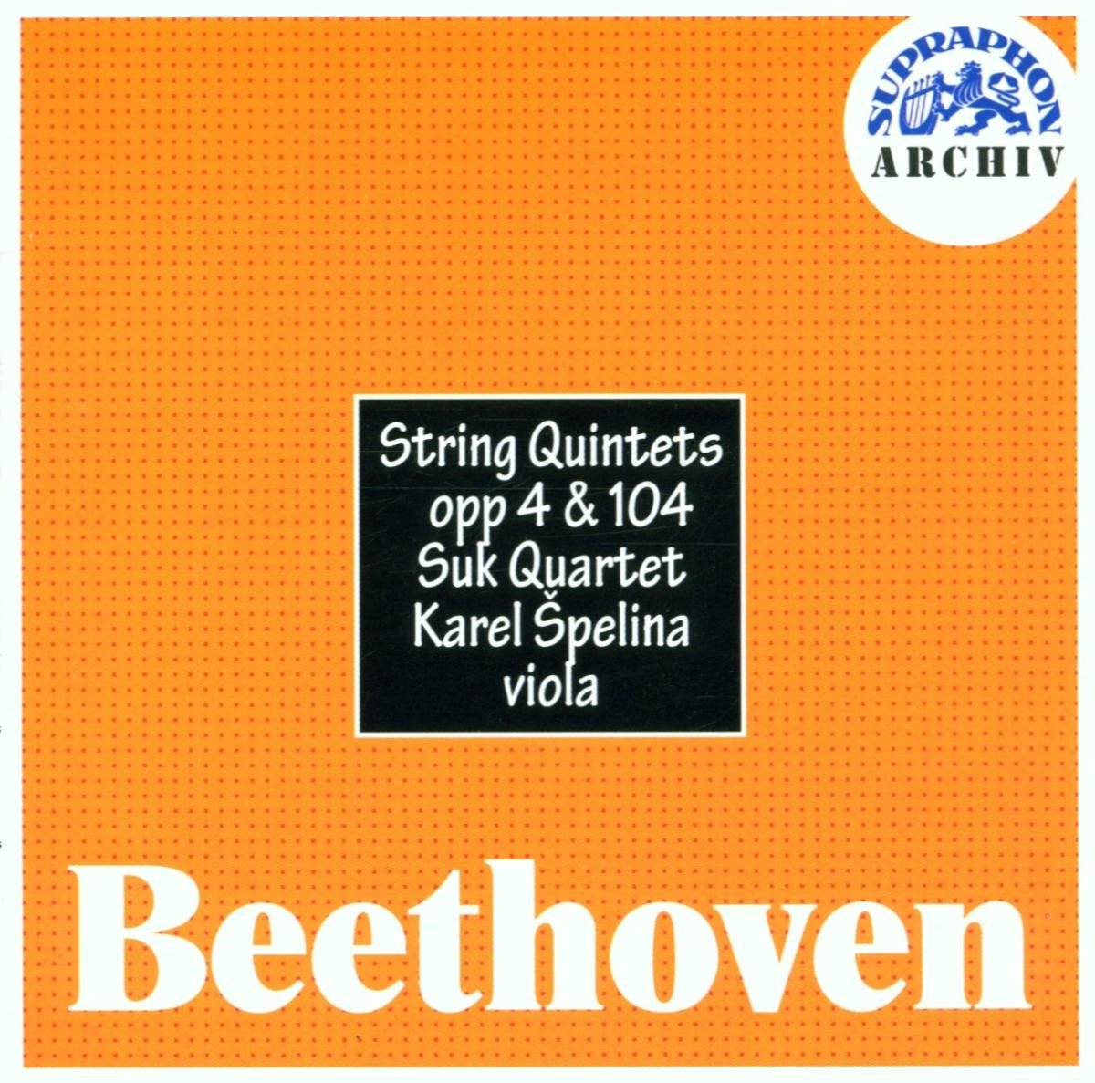 Karel Spelina, Suk Quartet - Beethoven: String Quintets opp 4 & 104 (CD)
