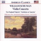 Bournemouth Symphony Orchestra, José Serebrier - Schuman William: Vviolin Concerto (CD)