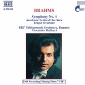 BRT Philharmonic Orchestra Brussels, Alexander Rahbari - Brahms: Symphony 4/Tragic Overture (CD)
