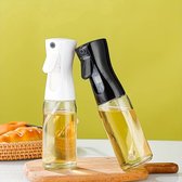 Spray voor olie of azijn Oliespray ITALIANO - Wit - Maat S - 200 ml - Kookoliespray - Smart Cooking spray - Olijfolie Sprayer - Oliefles met Verstuiver - Gezond Afvallen