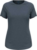 Odlo Crew Active 365 T-shirt Met Korte Mouwen Blauw XL Vrouw
