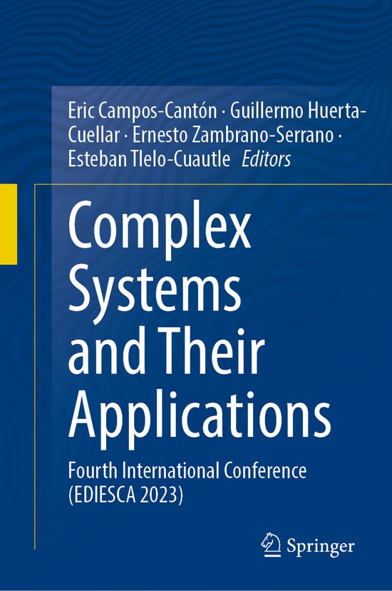 Complex Systems and Their Applications 9783031512230 Boeken bol