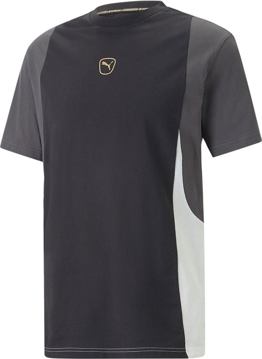 Puma King T-shirt Met Korte Mouwen Zwart S Man