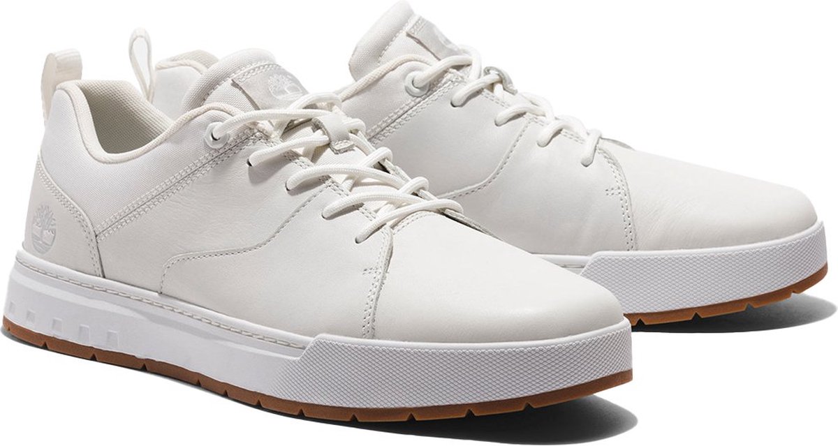 Timberland Maple Grove Leather Oxford Schoenen Man Blanc De Blanc
