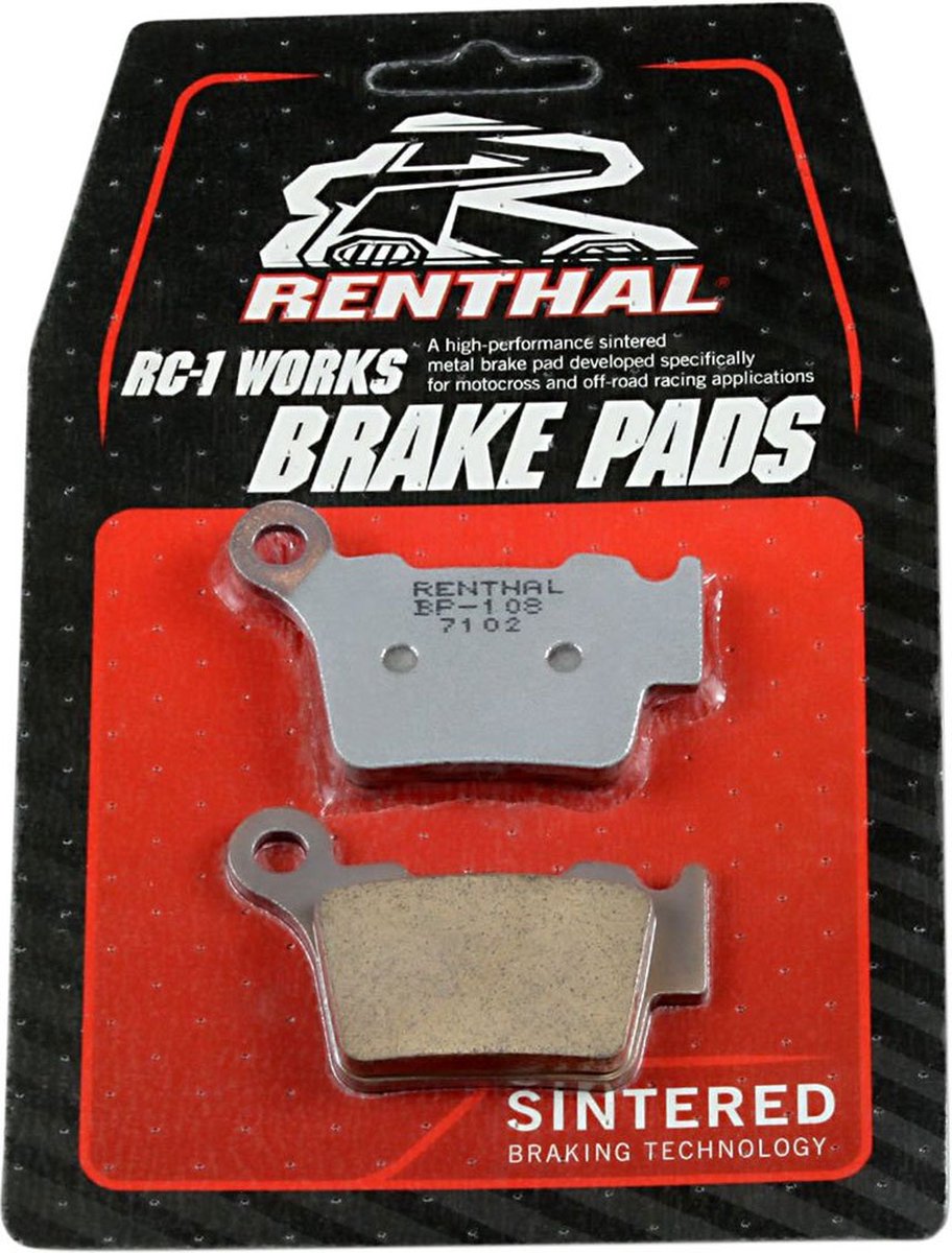 Renthal Rc-1 Worksbp-108 Remblok Grijs
