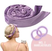 ZoeZo Design - Heatless Curls - Haarrollers - Incl. haarelastiekjes - Krulspelden - Krullen zonder hitte - Haarkruller - Krullers - 3-delige set -