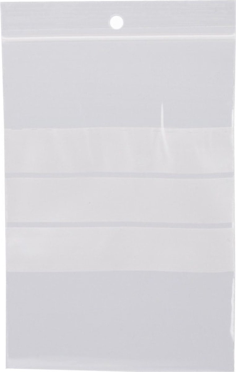 Gripzakjes 230 x 320 mm met schrijfvlak