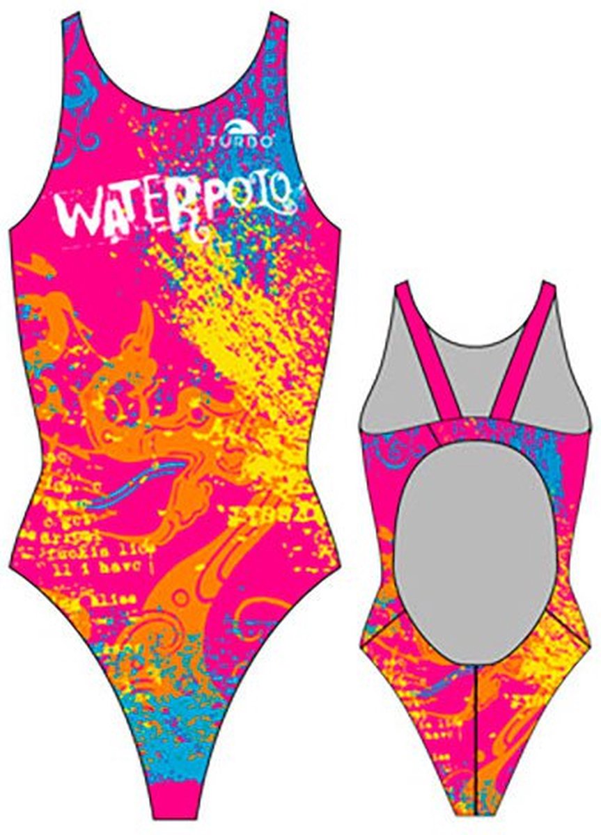 Turbo Dragonette Pro Resist Zwemkleding Roze XL Vrouw Blauw