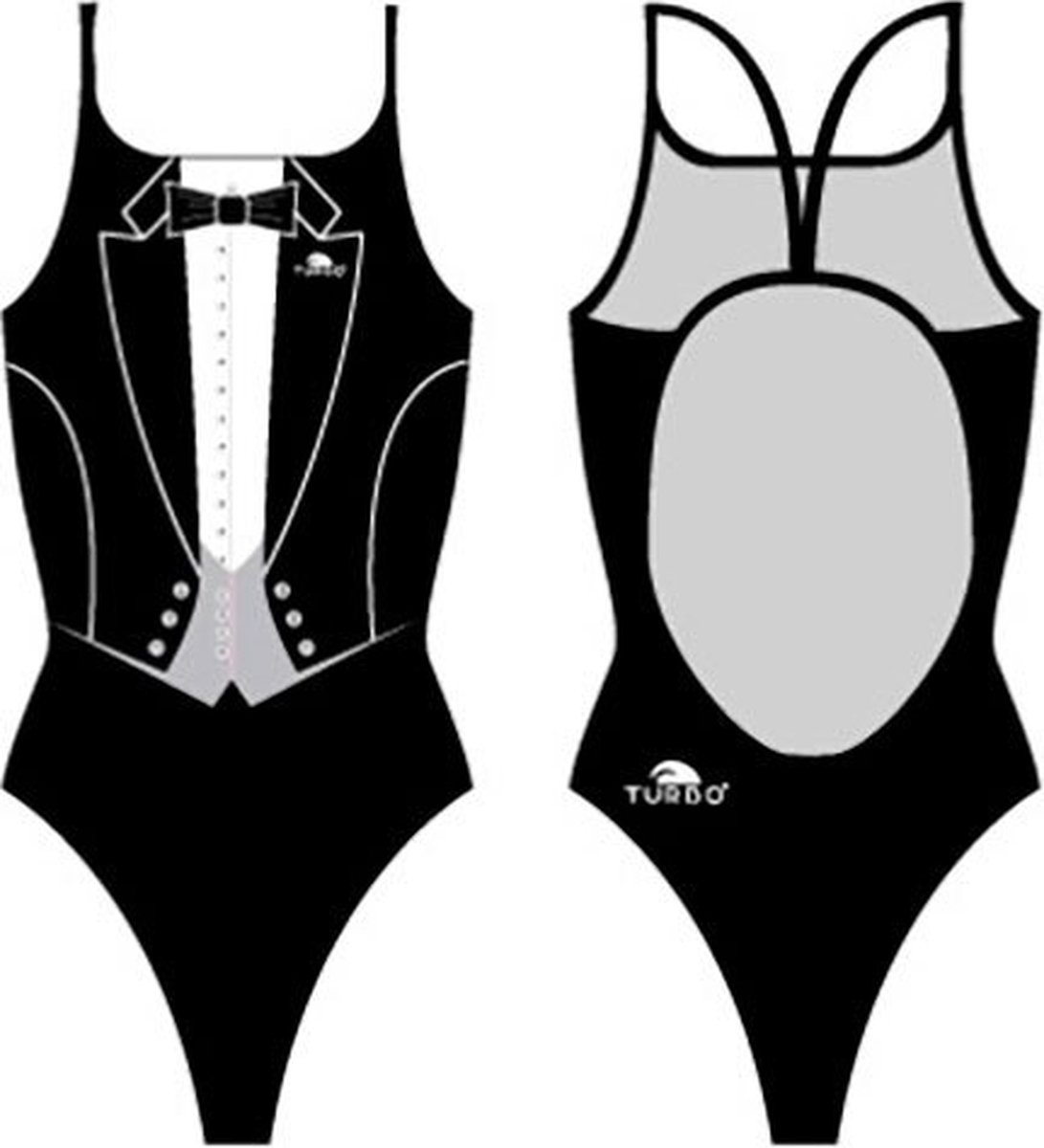 Turbo Smoking 891882 Zwemkleding Zwart XL Vrouw