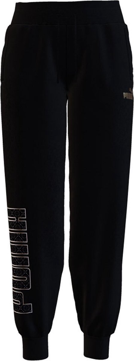 Puma Power Logo Love Trainingsbroek Vrouw Zwart