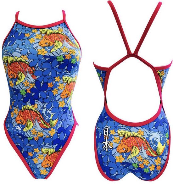 Turbo Japan Vibes Maillot de bain Multicolore 5XL Femme