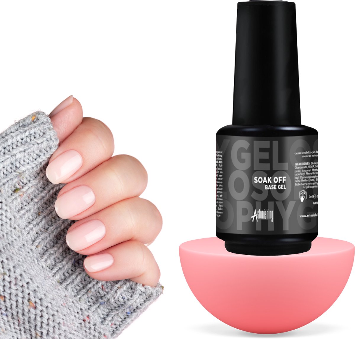 Goedkoopste GUAPÀ® Soak Off Base Gel | Base Coat | BIAB | Gellak | Builder Gel | Polygel | Base Gel 15ml Soak Off