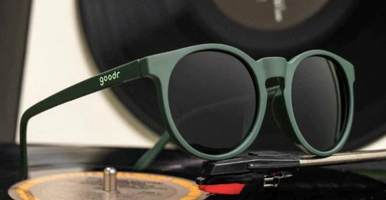 GoodR - CG - I Have These on Vinyl, Too - Hardloop Zonnebril - Green - S van GoodR — afbeelding 3