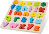 New Classic Toys Houten Alfabet Puzzel - Kleine Letters