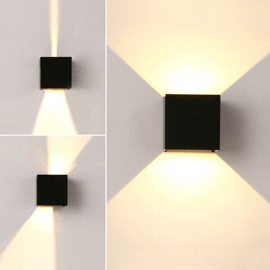 Applique murale LED IP65 Angle réglable Intérieur Lampe de couloir
