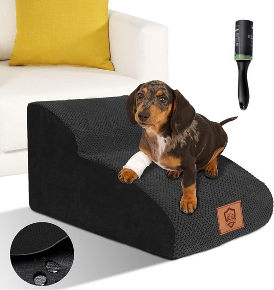 Holtaz Rampe pour chien en Bois - Réglable en hauteur - Pour, rampe pour chien e