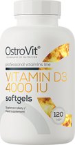 OstroVit - Vitaminen - Vitamin D3 4000iu - 120 Softgels - OstroVit