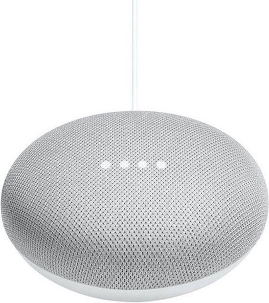 Google Home Mini Smart Speaker - Chalk (krijt/lichtgrijs) - Google Nest