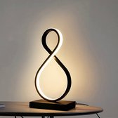 Lampe LED au design moderne, éclairage, lampe de table, éclairage de salon, avec variateur à 3 réglages