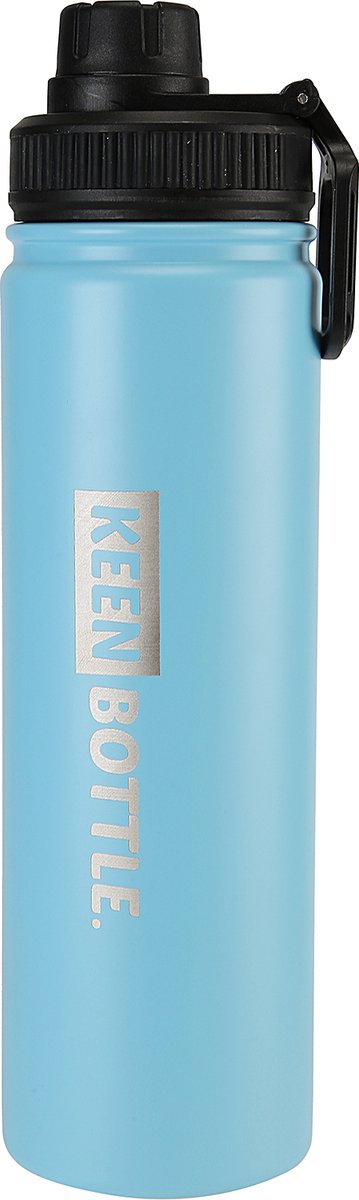 Keenbottle - Drinkfles - 700ml - Herbruikbaar en Antilek - Pastel Blauw - RVS - waterfles