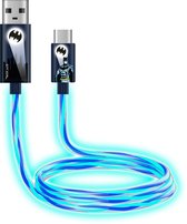 Batman - Light-Up oplaadkabel - MFI - verschillende kleureffecten - 120cm lang