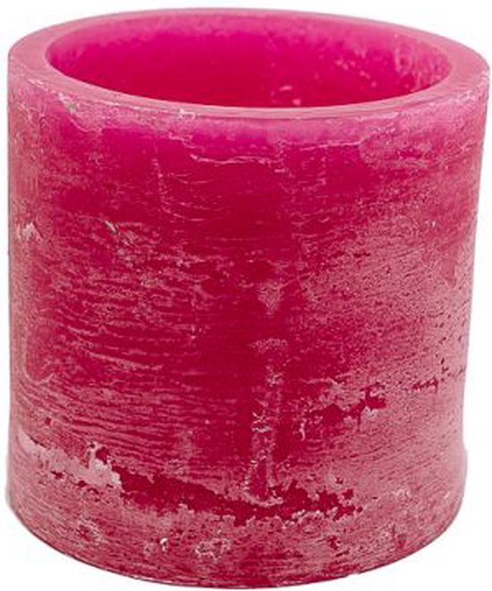 - windlicht cilinder | pink | ø13x13 cm - roze - ø13x13x