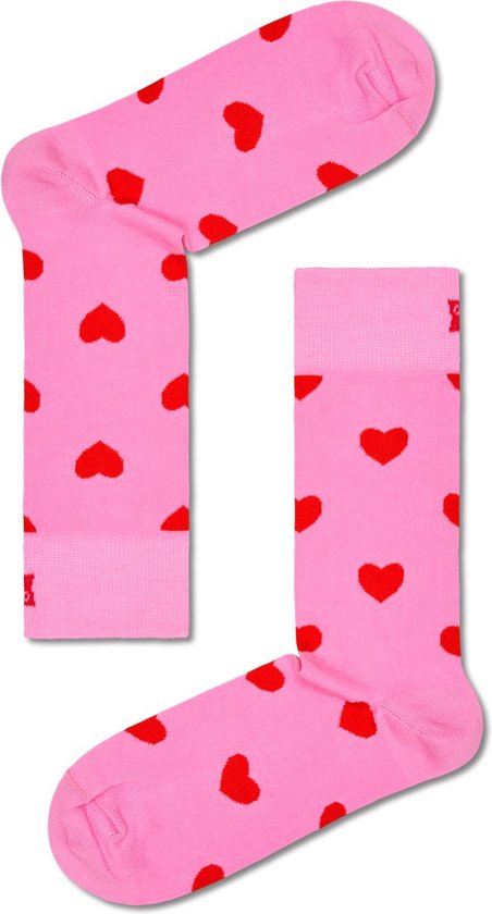 Happy Socks Heart Sock - unisex sokken - Unisex - Maat: 36-40