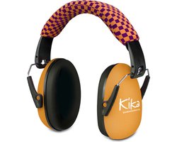 Alecto Gehoorbescherming Kinderen - Dempt harde geluiden en Verhoogd concentratie - Donatie aan KiKa bij elke aankoop - BV-71 KIKA - Oranje