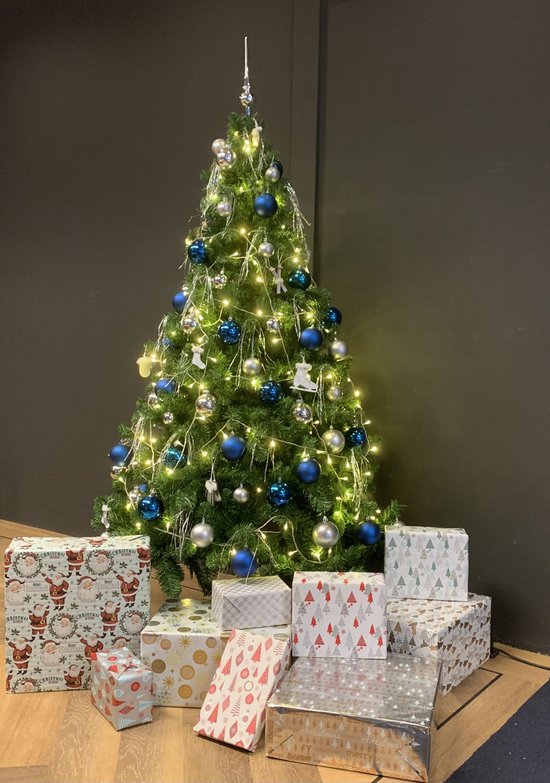 CADEAUX FESTIFS Papier d'emballage – Papier cadeau – 300 x 70 cm – 5 rouleaux – Noël – Emballage cadeau de Luxe – Coloré