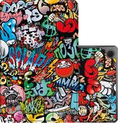 Hoesje Geschikt voor Samsung Galaxy Tab A9 Hoesje Case Hard Cover Hoes Book Case - Graffity.