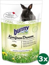 3x1,5 kg Bunny nature konijnendroom oral