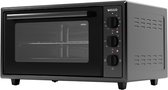 Wiggo WMO-E456(B) - Vrijstaande Mini Oven - 45 liter - 2000 Watt - Timer - 5 jaar Garantie - Zwart