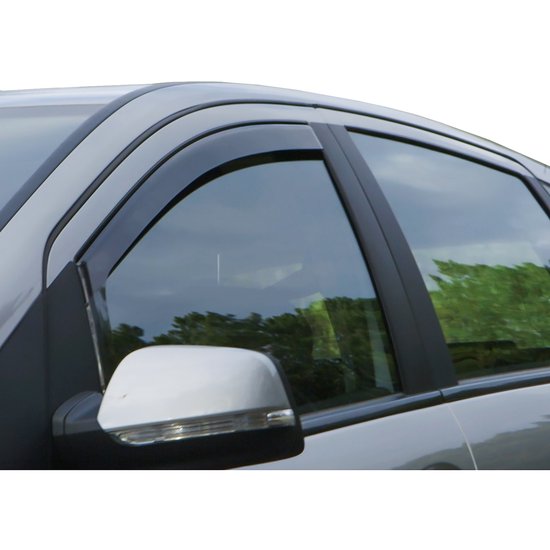 ClimAir Zijwindschermen Dark – Compatibel Met Audi Q3 (F3B) 2019 – Set Van 2 – Vermindert Windgeruis & Houdt Regen Buiten